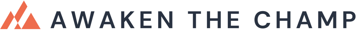 Blue Text Logo